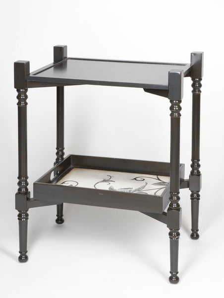 Hand Painted Side Folding Table