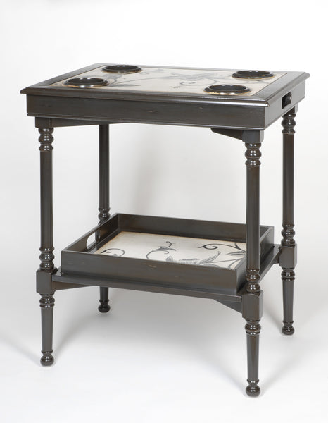 Hand Painted Side Folding Table